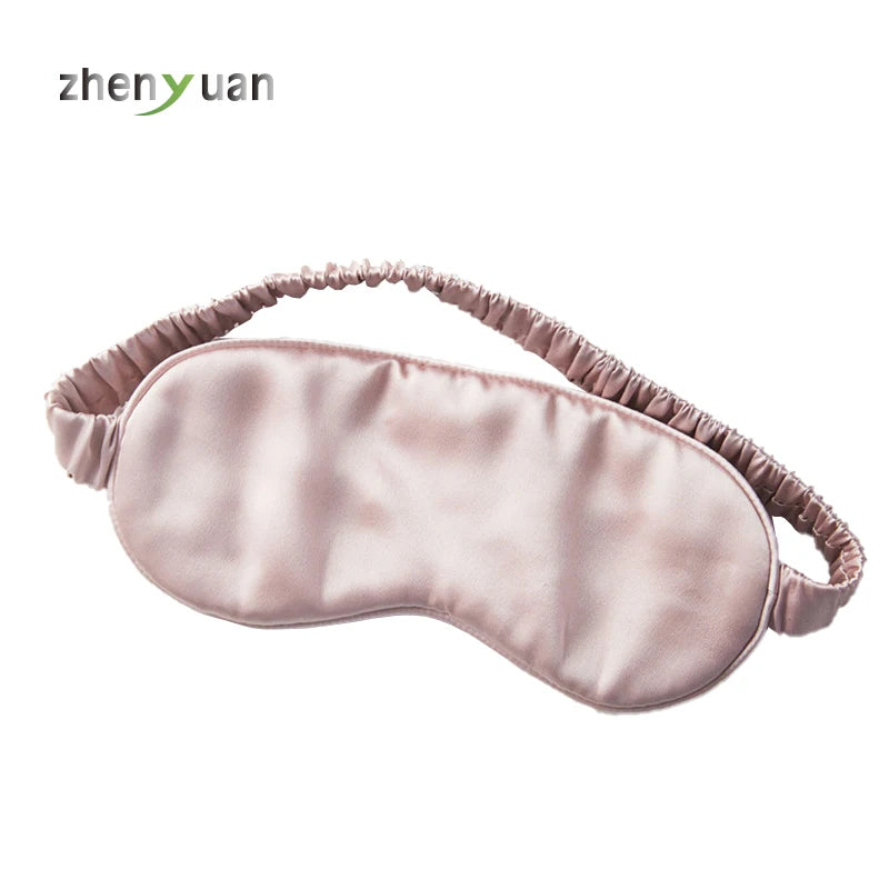 Double-sided Custom Satin Silk Sleeping Mask Breathable Sleeping Eyepatch Eye Mask for Eye Care