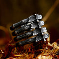 SS8-983R Skull Butterfly Bones Ring for Men Punk Gothic Biker Skeleton Jewelry  Skull Cool Biker Hip Hop Wholesale