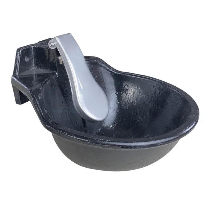 New Cast Iron Animal Drinker for Cow Cattle Sheep Goat Horse Automatic Water Bowl