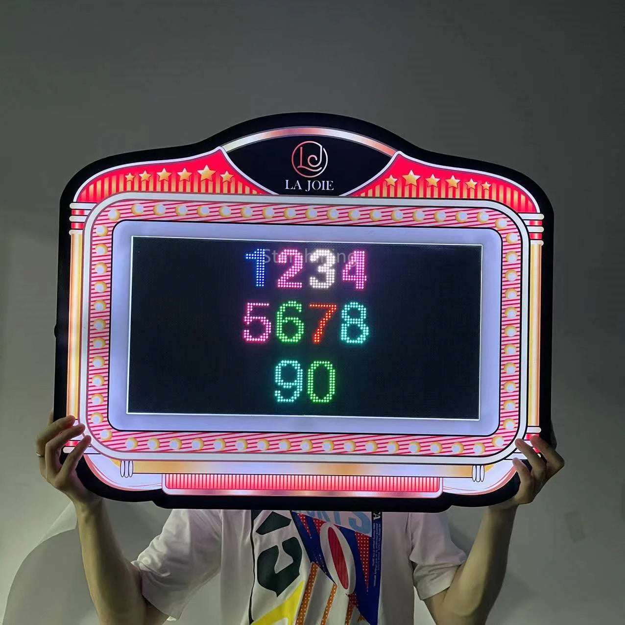 Wholesale OME Customized LOGO MARQUEE Sign LIGHT up LED Gift Box MESSAGE BOARD LETTER SIGN Bottle Presenter WITH Led Screen