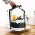 2024 New Products Birthday Wedding Transparent Square Cake Boxes