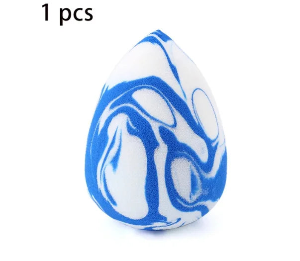 4/8pcs Soft Foundation Makeup Blender Egg Cosmetic Puff Beauty Women's Accessory with Powdery Tool