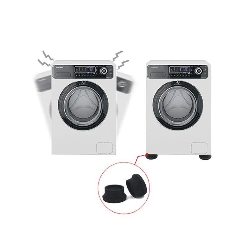 Hanxiang Silent Washer and Dryer Silent Feet Vibration Isolation Pads Washing Machine Anti Vibration Foot Pads