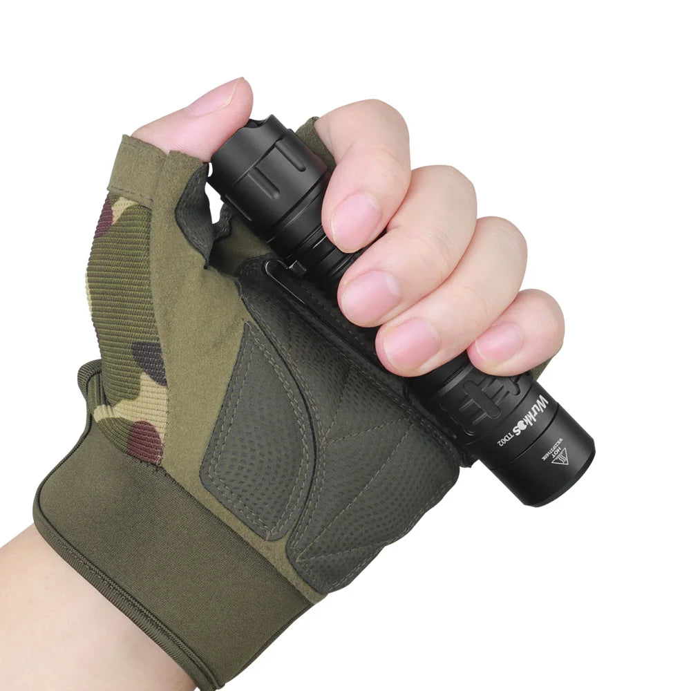 High Reliability 2000LM IPX8 254M Pocket Torch Outdoor EDC Light Self Defense Rechargeable Tactical led Flashlight