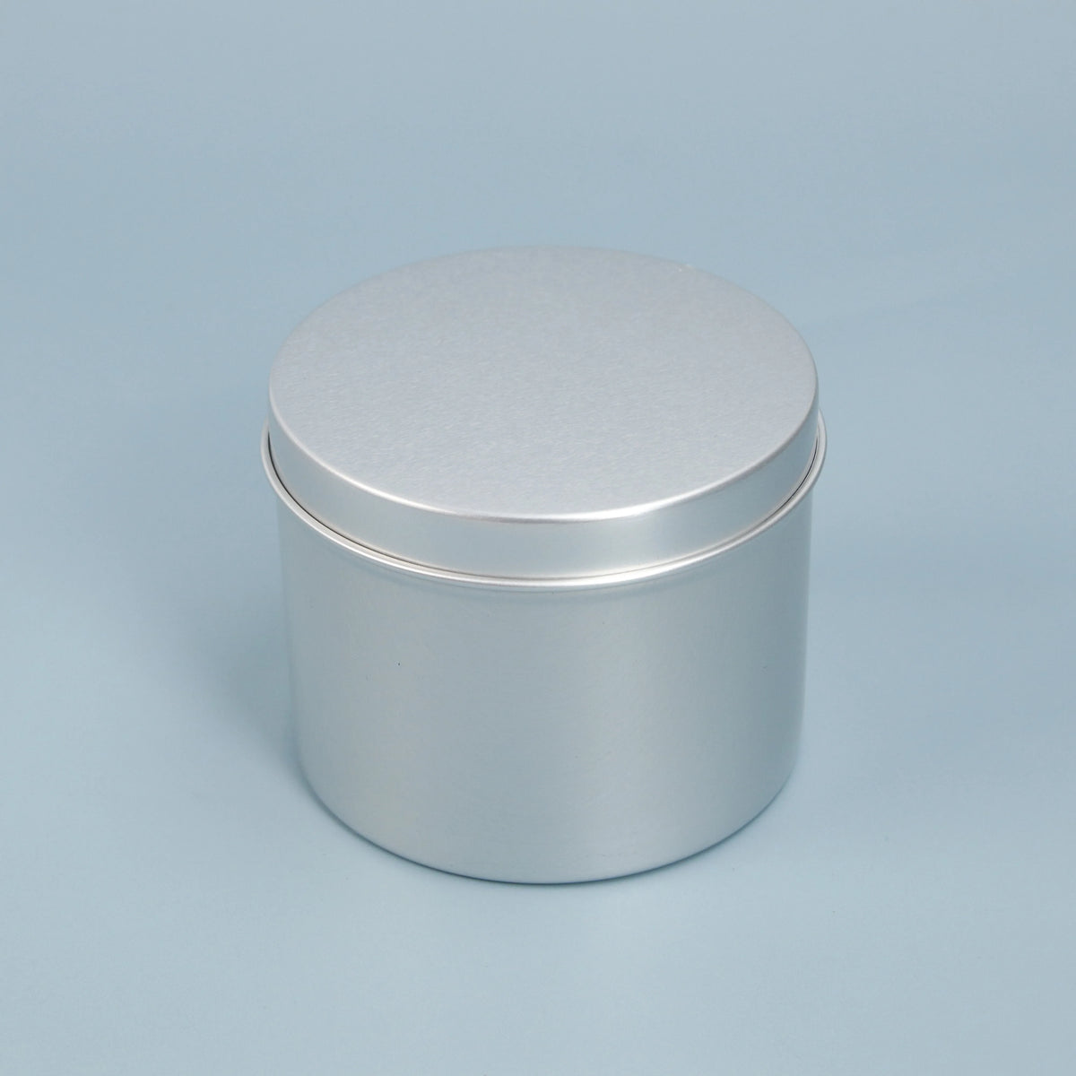Custom 1oz 2oz 7oz 8oz Small Empty Metal Container Jar Tin for Candles Christmas Round Candle Can Jars with Lid
