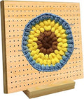 Blocking Board for Knitting and Crochet Projects Handcrafted Knitting Bamboo Board for Knitting Crochet and Granny Squares