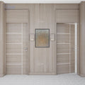 USA Internal Modern Fire Doors Interior Doors Prehung Interior Bedroom Solid Wood Doors for Houses