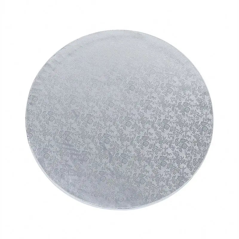 Round Silver Cake Drum Cake Circles Cake  Base Boards for Presenting Decorated Cake
