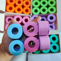 Custom logo Lash Tape Sensitive Skin Silicone Gel Tape PInk White Purple Green Blue Eyelash Tape for EyeLash Extension