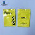 Custom Printed Cosmetic Skincare Aluminum Foil Ziplock Sample Bags Sachet Packaging