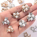 2D Flat - 1000pcs Mix Shape CCB Plastic Flatback Beads for Making Brooch Hair Pins DIY Wedding Dress