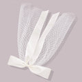 ShangHai Short Bow Mesh Hair Clip Girl Hair Accessories Headwear Mesh Butterfly Daily Campus Style Clothing
