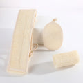 Eco-Friendly Natural Bath Brushes and Body Scrubber Set Customized Long Body Belt Strip with Spa Gift Luffa Loofah Bath Sponge
