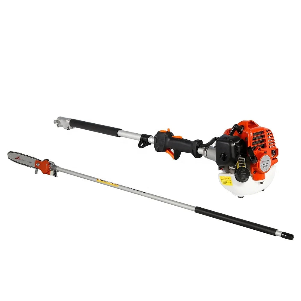 25.4cc Petrol Wood Cutting Machine 295cm Long Handle Garden Machine Chainsaw