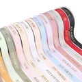 Jiechang Macaron Hot Stamping Threaded Ribbon Floral Gift Cake Diy Ribbon Flower Packaging Bouquet Ribbon