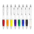 Custom Recycled Plastic Ballpoint Pens 1.0mm Writing Width Promotional Sports Style with Logo Advertising