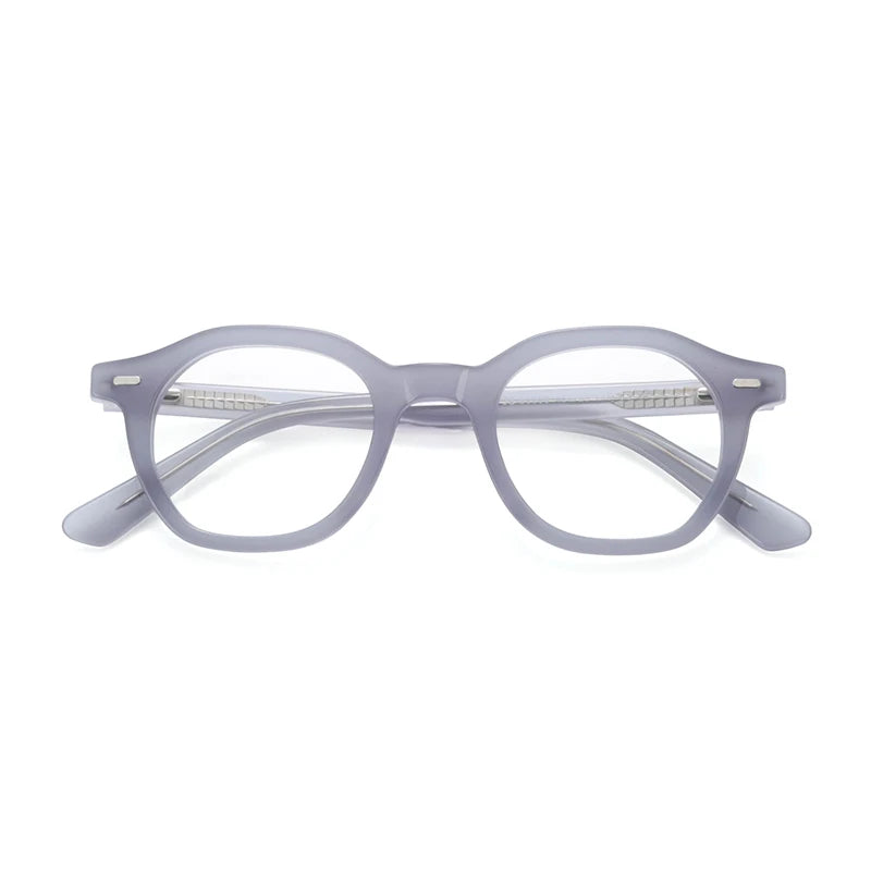 Custom Unisex Full Frame Acetate Optical Glasses Anti Blue Light Blocking Spectacle Frames for Men and Women