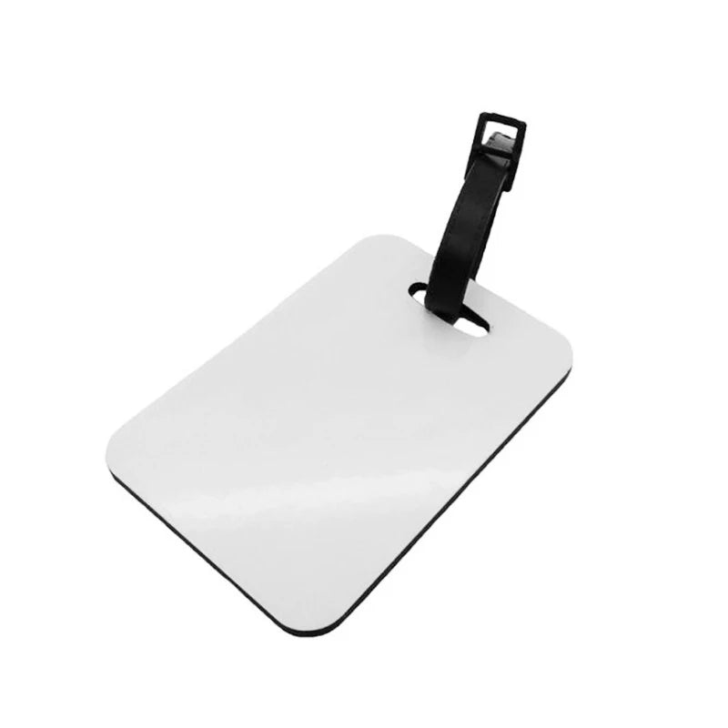 Various Shapes 3mm Thick Wholesale MDF Personalized Custom Sublimation Luggage Tags for Graduation & Ramadan