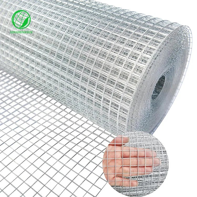 Hardware Cloth 1/2 Inch 48in 19Gauge Galvanized After Welded Cage Mesh Roll Square Chicken Wire Netting Rabbit Fence