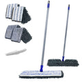 DOOSO Two Sided Dust Mop Floor Cleaning Dry Floor Cleaning Mop for Hardwood Wet Mop