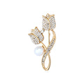 Daili Hot Sale Flower Lapel Pin Fashion Style Flowers Handmade Lapel Pin Brooch Pearl Lapel Pins for Woman Suits