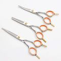 Bovowell BWP082 Sharp Curved Shears Japan 440C Stainless Steel 5" Polish Silver 58-60HRC Eco-Friendly Grooming Scissors for Dog