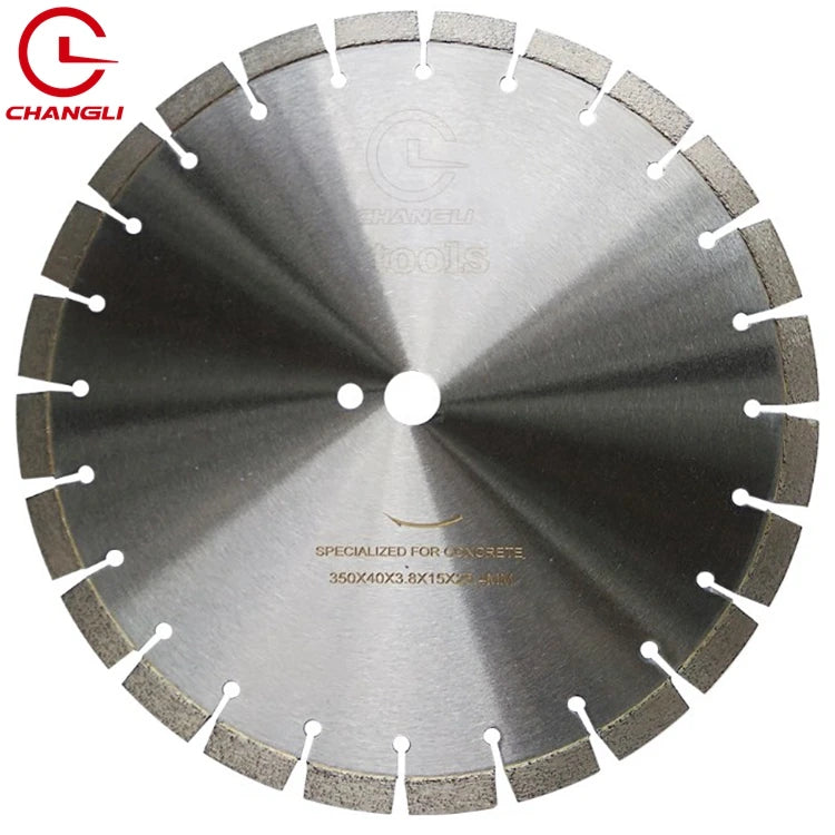 Industrial Diamond Laser Welded OEM 350mm 14Inch Cutting Saw Blade for Concrete Road Cement Asphalt Floor