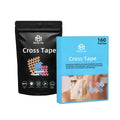 2025 Trend Kinesiology Rayon Cross Patches Cross Tape for Adjusting Muscles and Acupoints Relieves Many Kinds of Pain MegaBDM