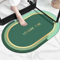 Luxury Soft Absorbent Non-slip Bath Mats Quick-drying Dirt-resistant Diatom Mud Floor Mats for Bathroom Space Novelty Protection