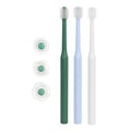 Factory Wholesale Blister Card Packaging 360 Rubber Head Pet Tooth Brush Cat Dog Toothbrush