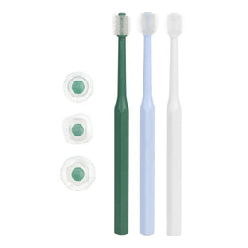 Factory Wholesale Blister Card Packaging 360 Rubber Head Pet Tooth Brush Cat Dog Toothbrush