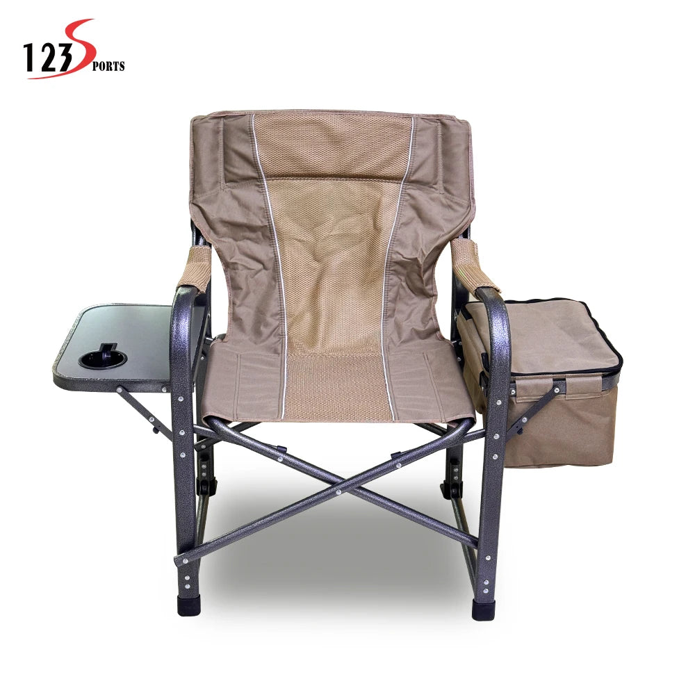 123Sports Multifunctional and Portable Easy to Carry Directors Chair for Travelling