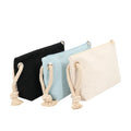 Travel Canvas Makeup Cosmetic Bag Factory Wholesale Portable ZIpper Bag with Logo Printed Custom Toiletry Bag with Cotton Rope