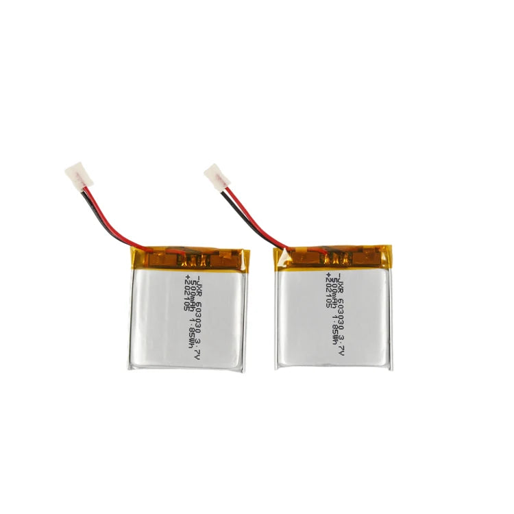 JXR Battery Rechargeable 3.7v 500mAh 603030 Semi-solid State Pouch Lipo Battery PCM Connector for Cleansing Instrument JXR581012