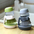 Hot Selling Pressing Cleaning Brush Dish Scrubber Kitchen Brush Soap Dispensing Palm Brush