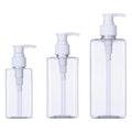 PET 180ml 300ml 500ml 10OZ 16OZ square Bottle Pressure Lotion Hand Sanitizer Body Wash Shampoo in Plastic Plastic Bottle