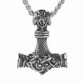 Norse Historical Jewelry Stainless Steel Pendant Necklace Jewelry Mens Viking Necklace Jewelry Wholesale