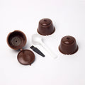 3 PCS Per Pack Plastic Eco-Friendly Stocked Coffee Pod Packaging Empty for Capsule for Coffee Shop