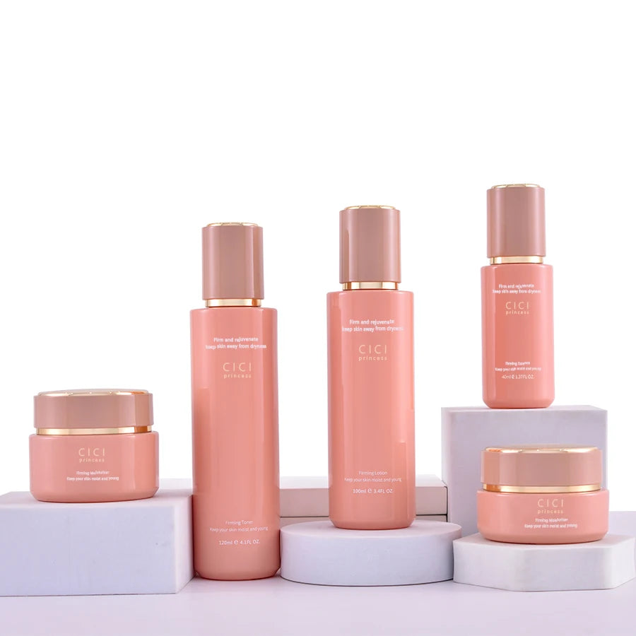 New Style Best Selling Quality Cosmetic Skin Care Set Cosmetic Set 30g 50g 40ml 100ml 120ml or Custom Lotion Bottle