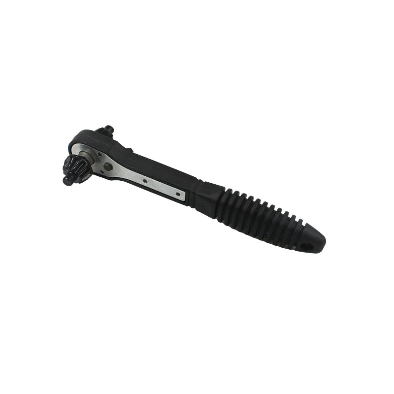 2 in 1 Drill Chuck Ratchet Two-headed Spanner Key Drill Chuck Ratchet Wrench Handy Tool Ratchet Wrench Spanner