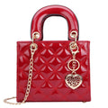 Jelly Bag Candy Color Flap Mini Designed Ladies Shoulder Chain Tote Messenger Crossbody Plaid HandBag