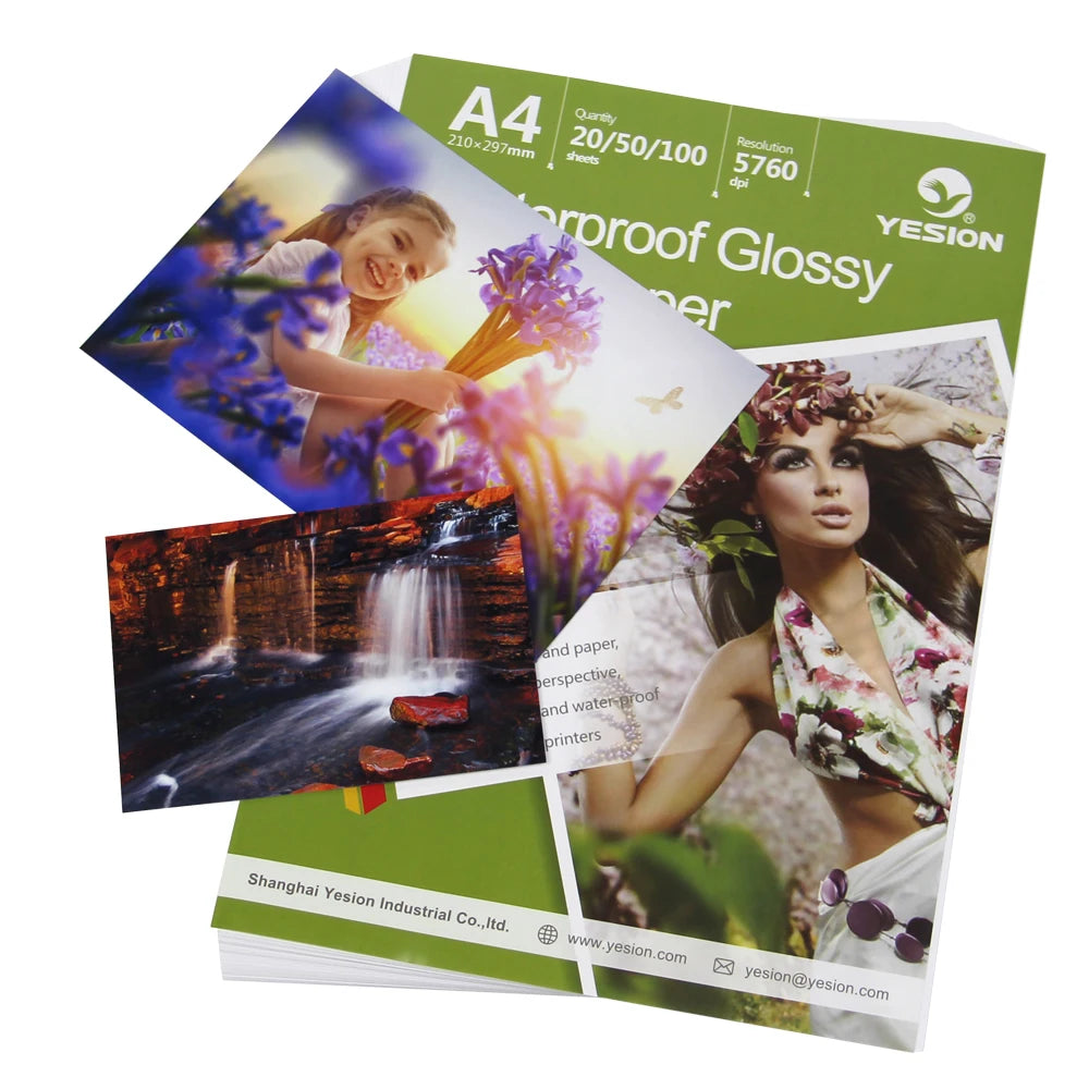 115g 135g 160g 180g 260g Wholesale A4 Direct Factory Inkjet Glossy Photo Paper for Photo Album Photo Paper Glossy