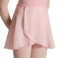 JW Adults Ballet Skirt Chiffon Over Scarf Dance Leotard Skate Tutu Skirt Dance Wrap Skirt with Waist Tie Training Polyester