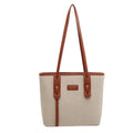Large Capacity 2023 New Women Fashion Linen Tote Bag Summer Leisure Linen Tote Bags with Custom Printed logo