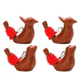 Kids Toys Musical Birthday Party Favors Redware Pottery Waterfowl Water Bird Whistle with Hanging Rope