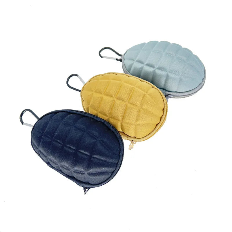 Outdoor Sports Mini Key Bag with Small Change Hanging on Waist Mini Storage Bag Tactical MOLLE Accessory Car Key Protection Bag