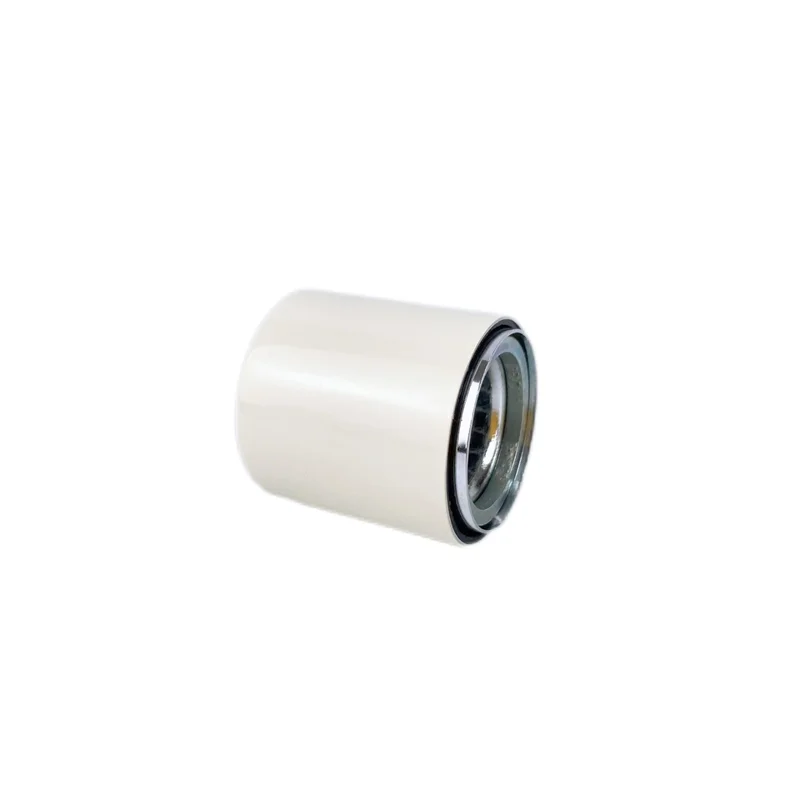 FEA15mm White  Magnet Metal Aluminum Perfume Caps with Magnet for 15mm Glass Perfume Bottles