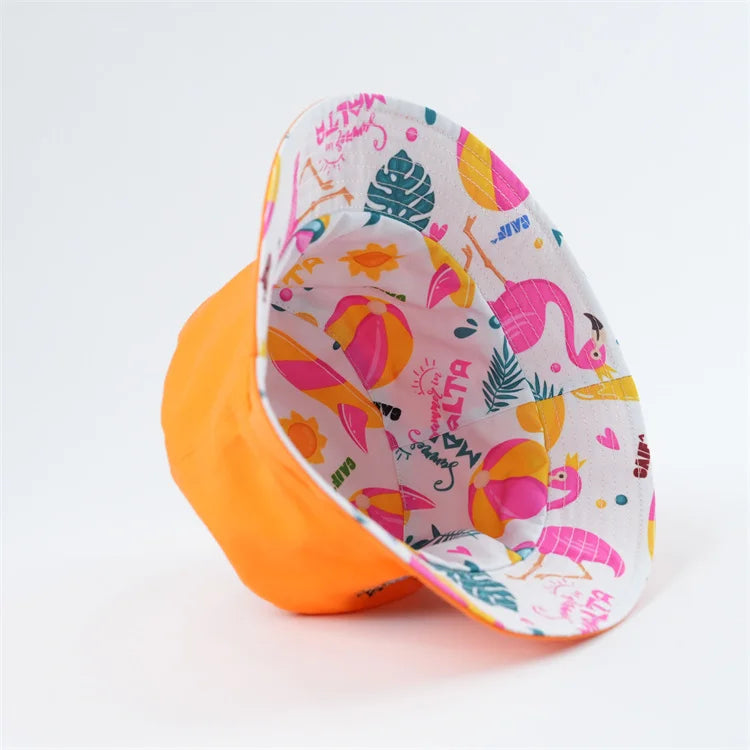 Hot Selling Custom Printing Reversible Bucket Hats Custom Bucket Hat Embroidery logo of Two Sided