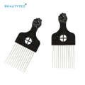 Professional High Quality Afro Pick Hair Cutting Comb Pic Comb for Hair Styling Hairdressing Curly Hair MegaBDM