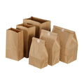 Spot Wholesale Paper Bags for Food Takeaway Water Proof Oil-proof Washable Kraft Paper Bag for Fast Food Take Away